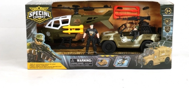 Special Combat Set - Helicopter and Off-Road Vehicle