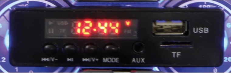 Garso plokštė vaikiškam elektriniam keturračiui Jamara Protector (UKW/USB/SD) – 1 vnt.