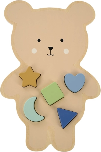 Jabadabado wooden insert puzzle bear