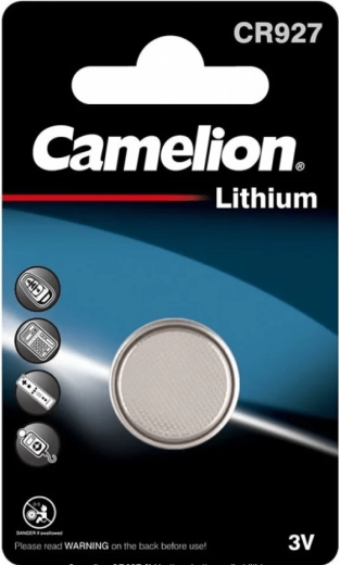 Camelion ličio sagos tipo baterija CR927 3 V – 1 vnt.
