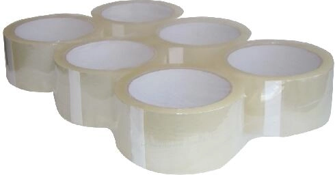 Pakavimo juosta 48 mm × 66 m, skaidri