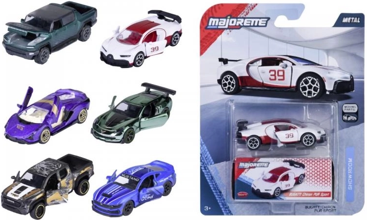 Metalinis modeliukas „Deluxe Cars“ 1:64 su atidaromomis dalimis