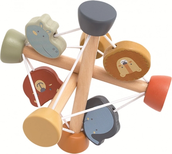 Active Wooden Ball Safari 2Kids Toys