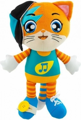 Pliušinė figūrėlė CHICCO Lampo su muzika 30 cm iš 44 CATS