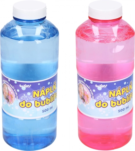 Muilo burbulų skysčio papildymas 0,5 l su čekiška pakuote