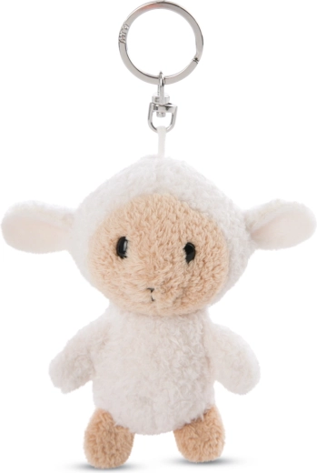 Pliušinis raktų pakabukas avelė NICI Sheepmila 10 cm – GREEN