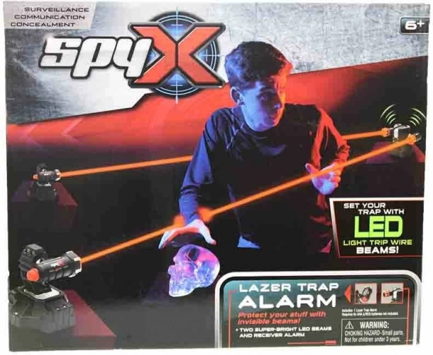 SpyX lazerinė signalizacija vaikų šnipams