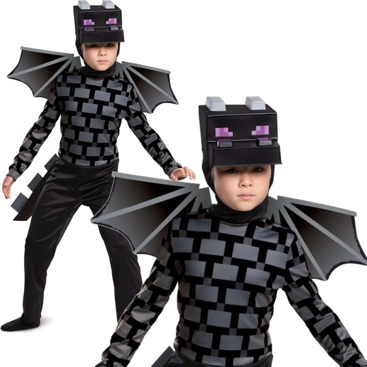 Minecraft Ender Dragon Children's Costume for Ages 4–6