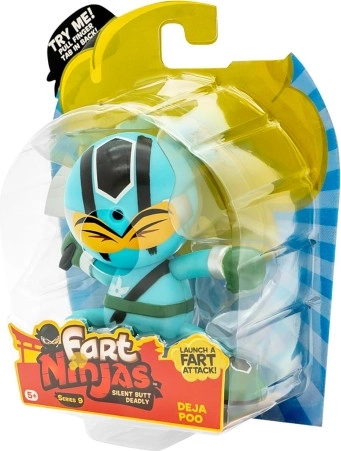 Kolekcinė Deja Poo figūrėlė iš Fart Ninjas serijos