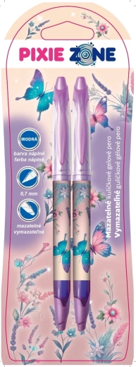 PIXIE CREW Erasable Pens Butterflies, 2 pcs