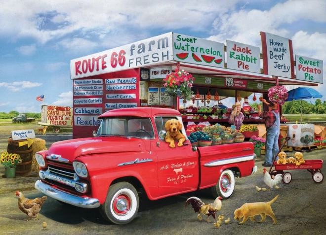 EUROGRAPHICS dėlionė Chevrolet Apache 1000 dalių