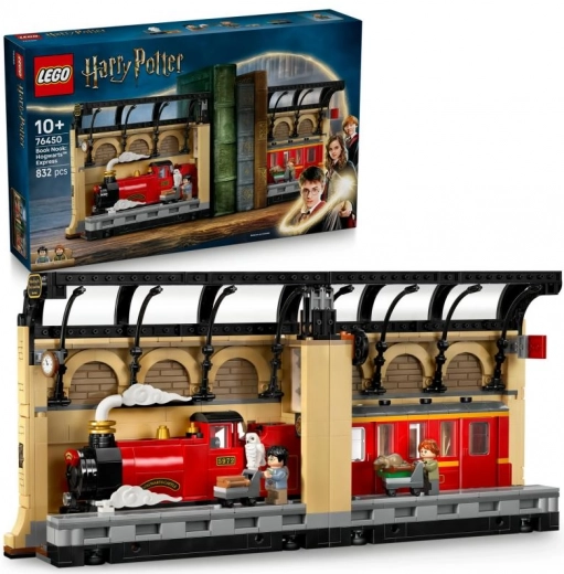 LEGO® Harry Potter™ 76450 Knygų laikiklis: Skubusis traukinys į Hogvartsą