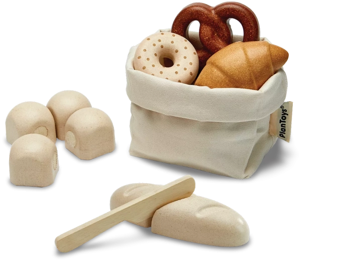 Medinė kepinių rinkinys PlanToys