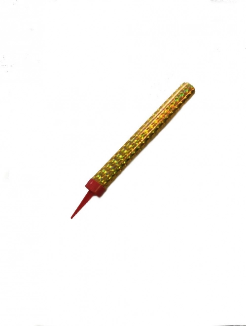 Auksinė šventinė fontanė 12 cm