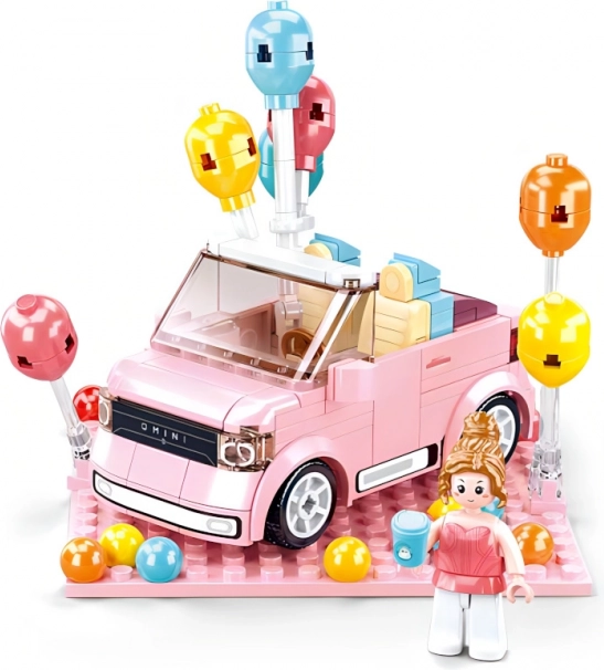 Sluban Girls Dream Mini rožinis kabrioletas