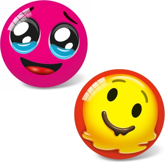 Kamuoliukas su emoji veiduku 11 cm