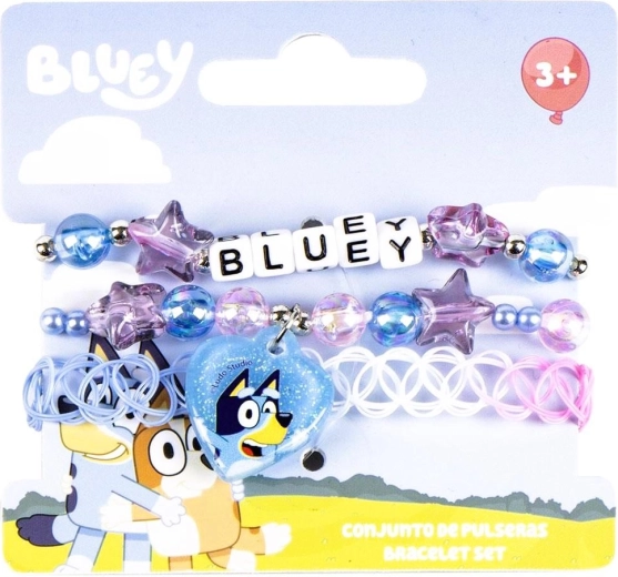 Bluey apyrankių rinkinys (3 vnt.)