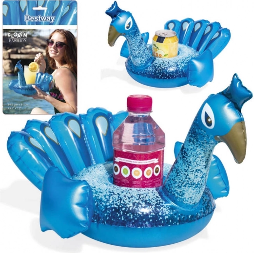 Bestway pripučiamas gėrimų laikiklis „Flamingas“