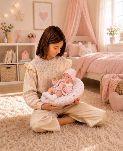 For baby-care play