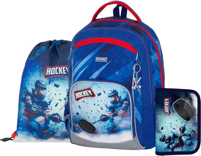 Mokyklinis rinkinys 3 vnt. OXYBAG OXY GO Hokejus