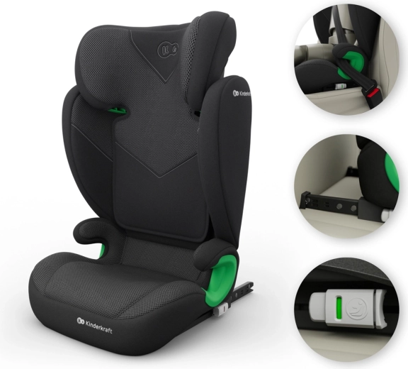 Stabilus ISOFIX montavimas