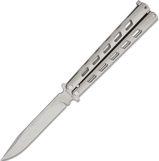 Balisong peilis Cold Steel Arc Angel, 11,4 cm, satino apdaila, aliumininės rankenos