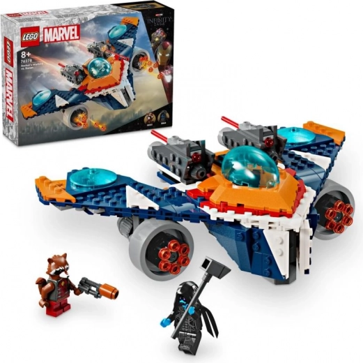 LEGO® Marvel 76278 Rocketo „Warbird“ prieš Ronaną