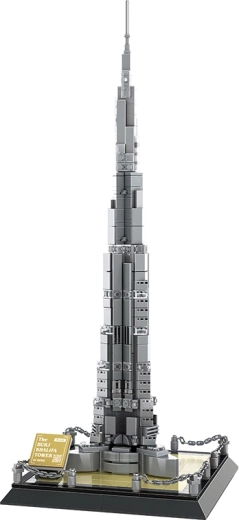 Burj Khalifa pastato konstruktorius, 555 detalės