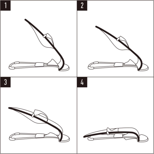 Lengvas sulankstymas ir kompaktiški matmenys