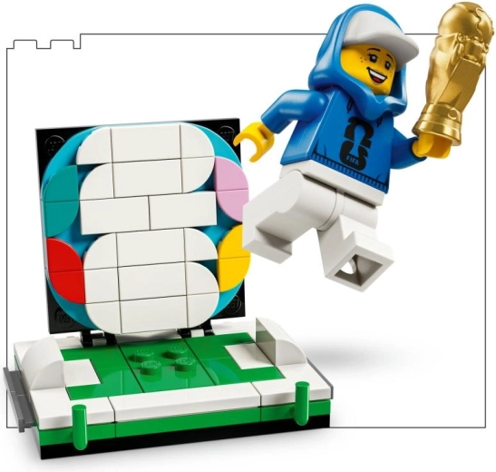 Minifigūrėlė ir miniatiūrinė pakyla