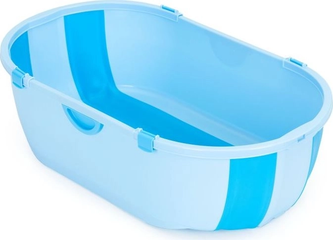 Sulankstoma vaikiška vonelė su išleidimo kamščiu ECOTOYS – Mėlyna