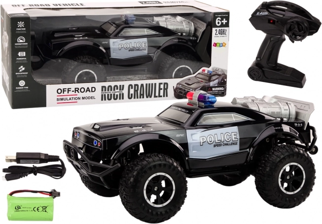 Racing Police Off-Road Car with Remote Control