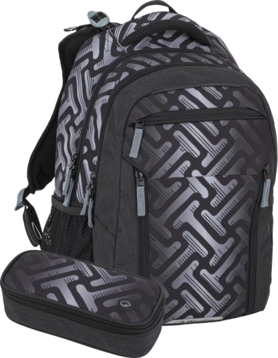 Bagmaster mokyklinis rinkinys Porto 26 A pilkas