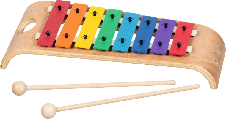 Colorful keys for easy learning