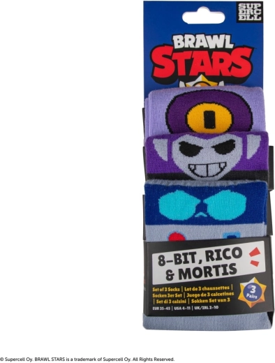 3 poros su ikoninėmis Brawl Stars temomis