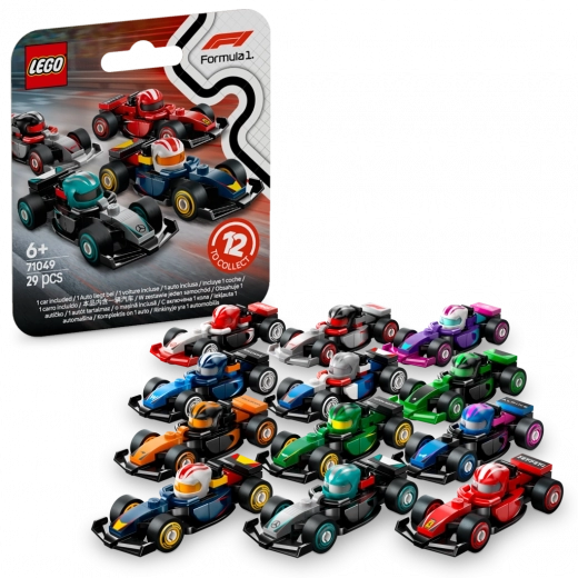 LEGO® Minifigūrėlės 71049 Kolekciniai F1® lenktyniniai automobiliai