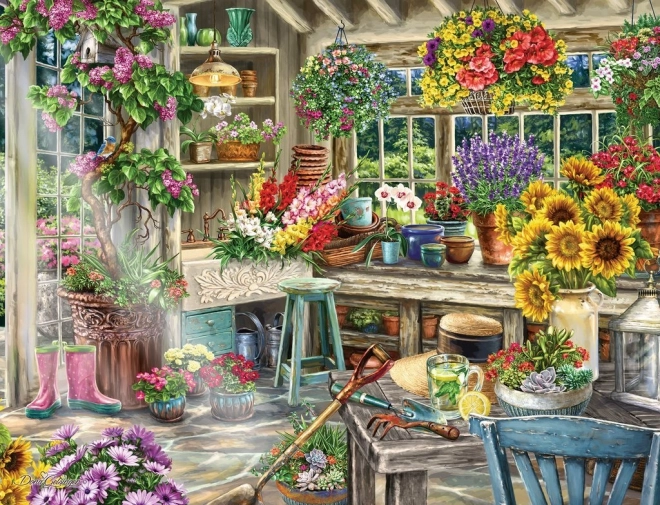 Dėlionė „Sodininko rojus“ (2000 detalių)
