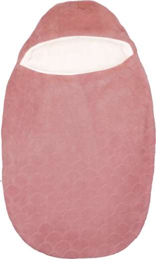 Nattou baby car seat footmuff Lapidou old pink 70 cm