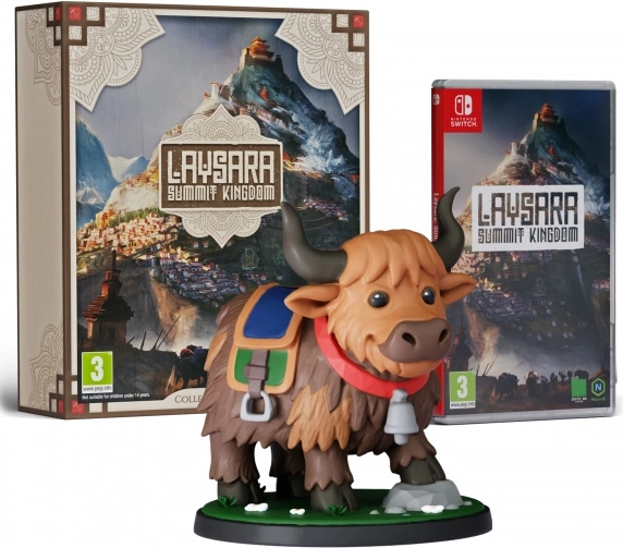Laysara: Summit Kingdom kolekcinis leidimas, skirtas Nintendo Switch