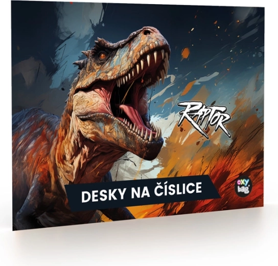 Oxybag number card folder Dino
