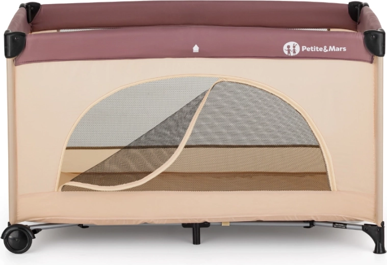 Zippered side entrance for greater independence