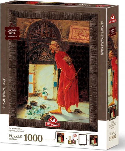 Puzzle with Frame and Glue Turtle Trainer 1000 Pieces
