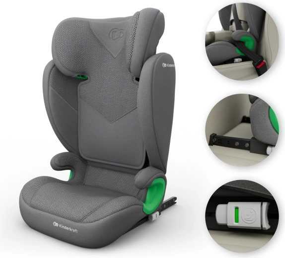 Greitas ir stabilus ISOFIX montavimas