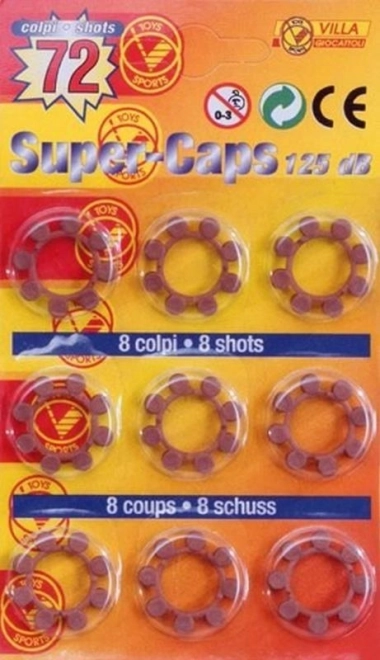 8-Shot Caps