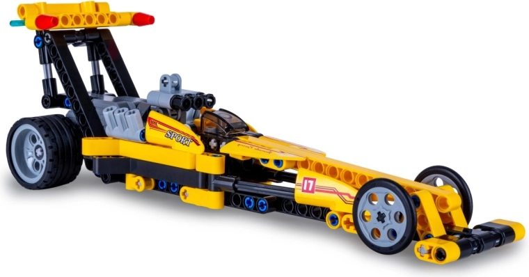 Pull-back drive for racing