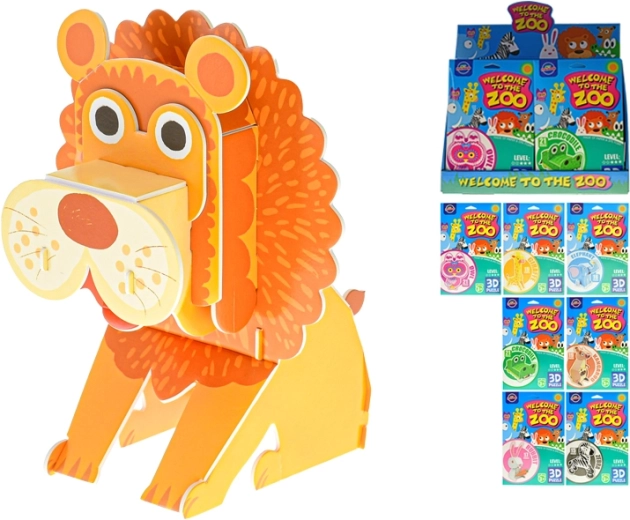 Foam 3D puzzle wild animals - 1 piece