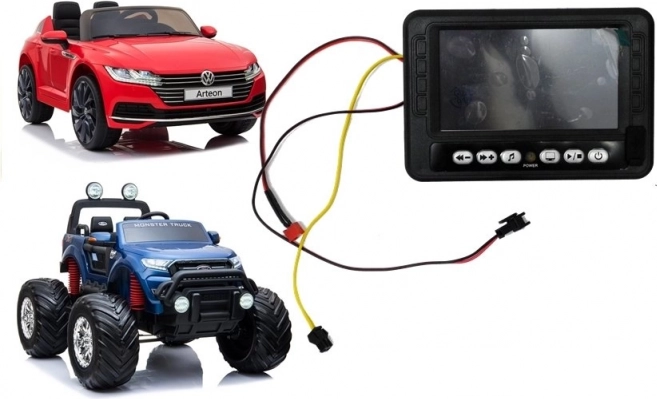 LCD MP4 muzikos pultas skirtas Ford Ranger Monster DK-550 Arteon
