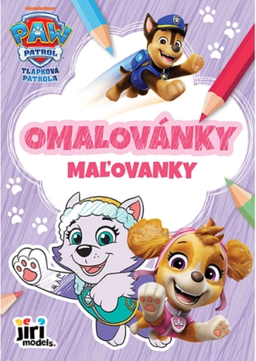 Spalvinimo knygelė A5 TLAPKOVÁ PATROLA mergaitėms
