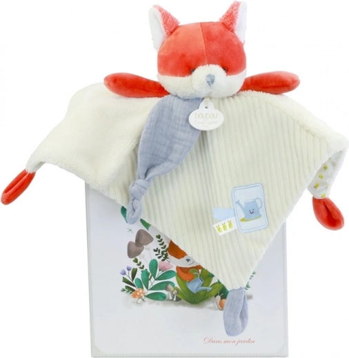 Doudou Gift Set Plush Cuddle Toy Fox Rozmarýn 27 cm