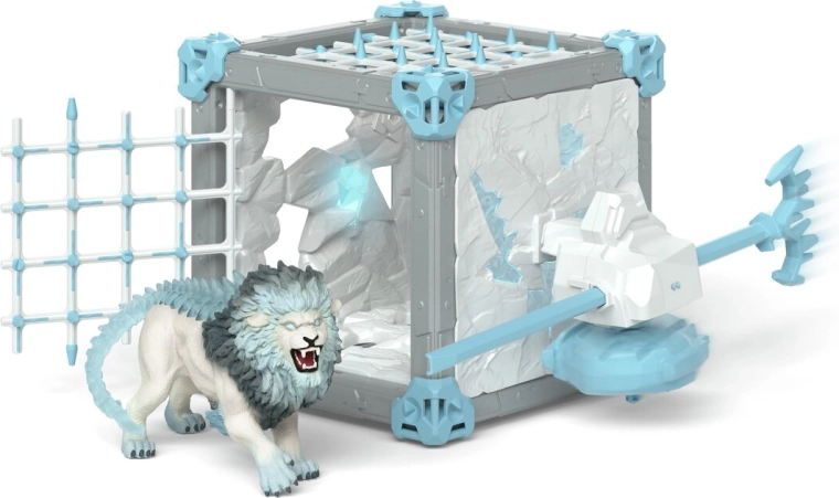 Schleich Eldrador Battlecave ledo liūtas